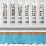 Serena and Lily Nautical Flag Crib Skirt by Serena and Lily [並行輸入品]