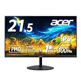 Acer モニター 21.5インチ IPS 非光沢 フルHD 1920×1080 100Hz 1ms(VRB) HDMI スピーカー内蔵 ヘッドホン端子 AMD FreeSync SA222QEbmix