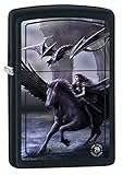 Zippo " Anne Stokes Pegasus "ブラックカラーライター