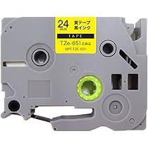 Amazon | ブラザー用 ピータッチ 互換 テープ TZe-661 ラベル