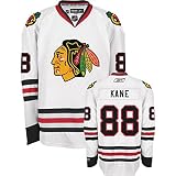 Patrick Kane # 88 Chicago BlackhawksホワイトYouth NHL Premier Away Jersey ホワイト