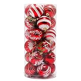 Wunes(TM)?子供のための熱い販売の24pcs / Lotカラフルなクリスマスボール美しいボールおもちゃXマスパーティー
