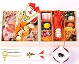 豪華　お食い初め　鯛・伊勢海老膳　日本橋正直屋　和食伝統料理の老舗　これ一つでお食い初めの儀式が出来ます (お重盛付タイプ)