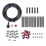 SIKIWIND 23mアウトドア 花園 点滴灌漑 水滴管コネクタ