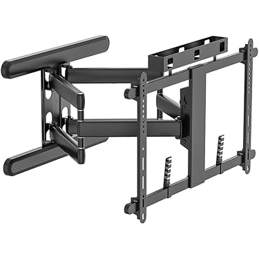 テレビ壁掛けアーム 65kg耐荷重 37〜102インチ対応　ブラック SANWA SUPPLY モニターアーム 34インチ対応 テレビ 壁掛け 金具