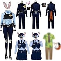 Amazon.co.jp: [LAKIcos]ニックワイルドコスプレ衣装 警察服