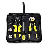 圧着工具キットには、多機能圧着工具キットが含まれています。スクリュードライバ5爪