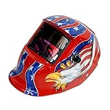 半自動溶接マスク イーグル　レッド