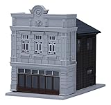 Nゲージ 23-473 看板建築商店3 (石積み)