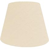 lamp-shade 【A-30201】アーム式シェード ホテルシェード ランプシェード交換用 電気スタンドの傘 照明 綿布 薄ベージュ 直径30cm
