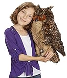 Melissa & Doug Giant Owl - Lifelike Stuffed Animal (17 inches tall) [並行輸入品]