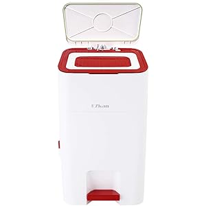 EZkan おむつポット おむつペール ごみ箱 大容量 27L におわない袋 介護 ペットシーツ ネコ砂