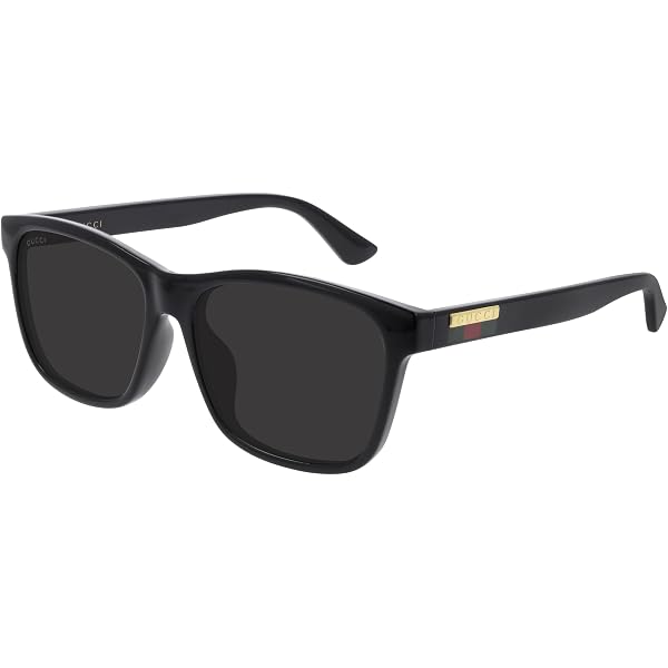 Amazon.co.jp: Gucci GG0341S 男性 サングラス BLACK/GREY 56/17/150