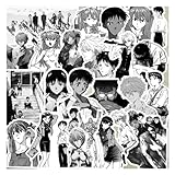 シン・エヴァンゲリオン ステッカー 50枚入り キャラクター ステッカー 可愛い 装飾品 防水シールステッカー 人気アニメ かわいい 手帳セット スーツケース 車 バイク ヘルメット スケボー ギターなどに適用