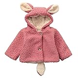 (プタス)Putars ベビー服 子供服 コート ムートンコート ダブルフェイス 冬服 女の子 三色 耳付き もこもこ 可愛い 秋 冬 運動服 旅行 記念日 プレゼント 12ヶ月-3歳