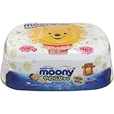 ユニ・チャーム　ムーニー おしりふき やわらか素材 本体 80枚×12点セット（計960枚）　ノンアルコール・無香料・パラベン無配合