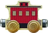 【米国正規商品・並行輸入】ネームトレイン 木製おもちゃ NameTrain Classic Caboose Car 車掌車