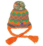 キャピー CAPPY 耳あて付ニットキャップ オレンジ GOO0021