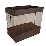 サイドワゴン 交換用袋 メッシュ素材 Lサイズ ブラウン R-330・E