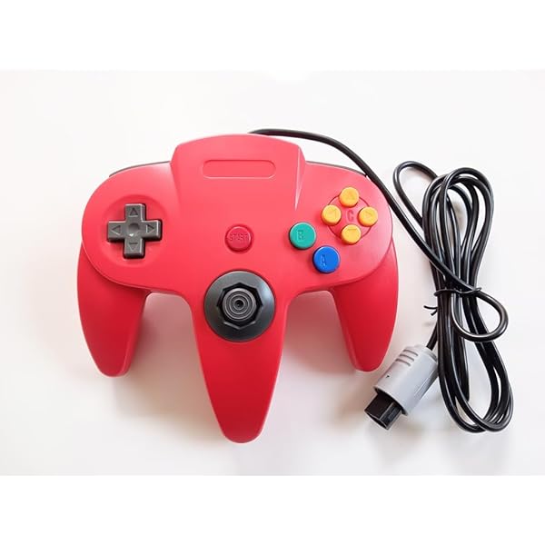 Amazon | コントローラーBros.レッド N64 | 本体・周辺機器