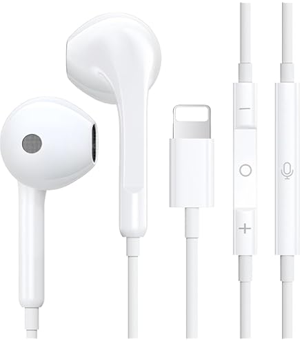 Amazon.co.jp: iPhone イヤホン【Apple MFi認証】イヤホン 有線 純正