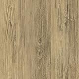 Chesapeake TLL01442 Cumberland Faux Wood Texture Wallpaper, Brown [並行輸入品]