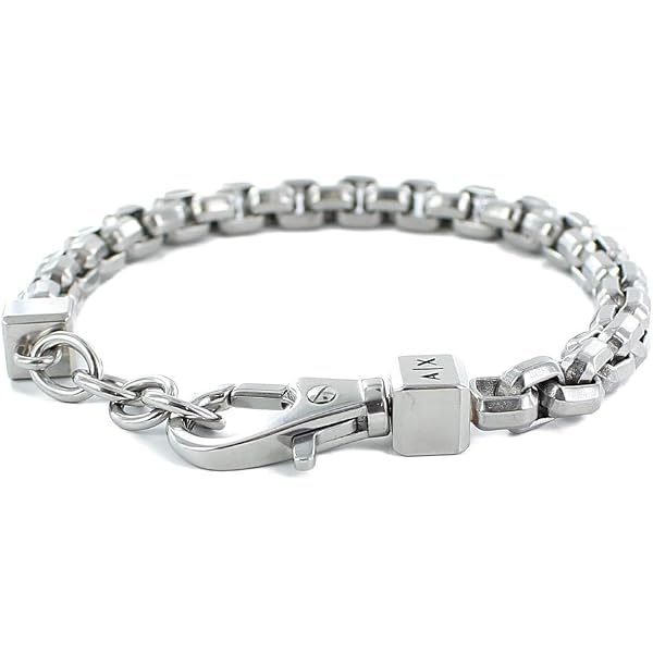 Amazon | A|X Armani Exchange ステンレススチールチェーン 