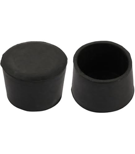 Amazon.co.jp: uxcell パイプキャップ 内径40mm 家具デスク椅子用 円形