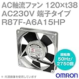 オムロン(OMRON) R87F-A6A15HP AC軸流ファン 230V (120×t38 端子タイプ) (回転数 50Hz 2750回) NN