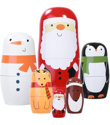 ロシア製☆木製マトリョーシカ15体 楽天市場】マトリョーシカ ロシア人形 木製 7体セット 伝統工芸