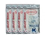 12 Hoover Type K Spirit Vacuum Bags, Canisters, Encore, Supremacy, Older Runabout Vacuum Cleaners,40