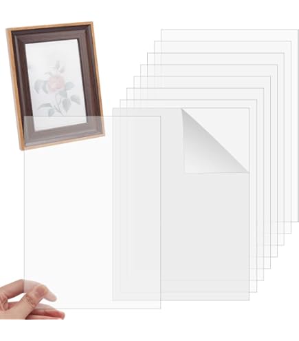 Amazon.co.jp: uxcell 透明アクリルプラスチックシート 透明度パネル