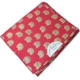 ツモリ チサト浴衣帯 兵児帯 (赤ローズ 4th-2)tsumori chisato kids obi ブランド かわり織