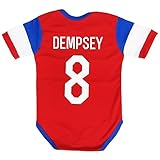 Dempsey #8 USA Away Baby Suit WC 2014/サッカー　ベビー服　アメリカ　アウェイ用　デンプシー　背番号8　2014