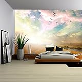wall26 シール壁紙 大型ウォールミューラル(壁画)シリーズ 66"x96" WMR-WP-X-D746-66x24x4