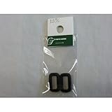 プラスチック角カン SQ－15 15mm 黒 2個入