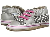 [ロビーズ] Robeez Trendy Trainer Soft Sole (Infant/Toddler) シューズ Silver 0-6 Months (US 1-2 Infant)(0-6ヶ月