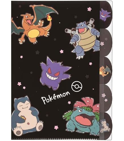 【raimu777】ポケモンクリアファイル　8点 Amazon | カミオジャパン ポケモン ファイル ダイカットポケット付き3