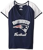NFL新しいEngland Patriotsレディースuz8 Tシャツ、ネイビー/ホワイト、ミディアム