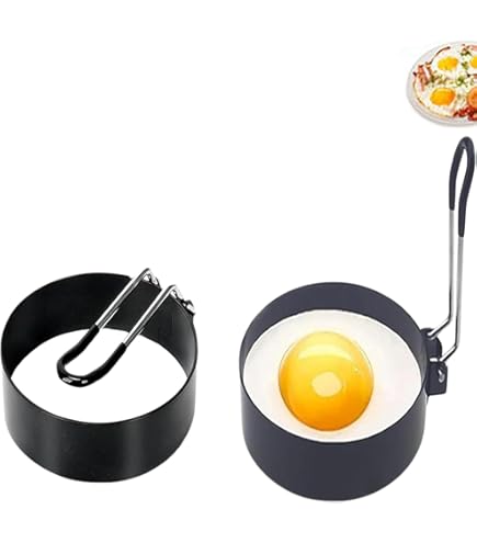 Amazon｜ヒキモト まんまる目玉焼リング 1個焼用(テフロン加工