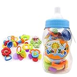 Wishtime 新生児のおもちゃシリーズ おしゃぶり＆ラトル 9点 セット 歯固めセット 食品衛生法検査に合格