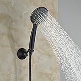 Rozinハンドヘルドシャワーヘッド+ホース+シャワーホルダーオイルはブロンズ