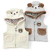 Piccolo (ピッコロ) ベスト (70～90cm) キムラタンの子供服 (34311-183) グレー 80