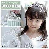 ブライダルウェディングクラウンプリンセスの結晶のヘッドバンドティアラヘアーバンド