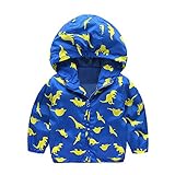 (プタス)Putars ベビー服 子供服 ジャケット アウトドア 男の子 長袖 総柄 恐竜柄 薄手 可愛い 秋 冬 運動服 旅行 記念日 プレゼント 12ヶ月-3歳