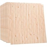 Amazon Co Jp Uyoyous 3d立体壁紙 木目 壁紙シール 大判ウォールステッカー 原木目調 70x70cm 10枚入り 自己粘着 断熱 防水 防音 木模様クッションシート 無毒 無臭 壁材 人気製品 Diy 工具 ガーデン