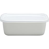 ミナペルホネン 野田琺瑯 レクタングル深型Мサイズ×2個 Amazon.co.jp: ミナペルホネン×野田琺瑯 レクタングル深型