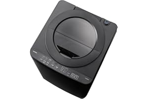 アイリスオーヤマ 洗濯機 5.0kg ブラック ITW-50B01-B OSH fit 特急コース 9分洗濯 ガチ落ち極渦洗浄 ラクとれLOW設計 一人暮らし