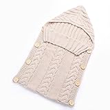 ベージュkids-baby-toddler-newborn-blanket-swaddle-sleeping-bag-sleep-sack-stroller-wrap