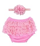 Luyun UNDERWEAR ベビー・ガールズ カラー: ピンク
